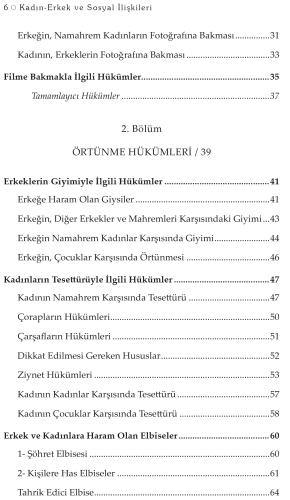 Kadın - Erkek ve Sosyal İlişkileri Seyyid Mesut Masumî