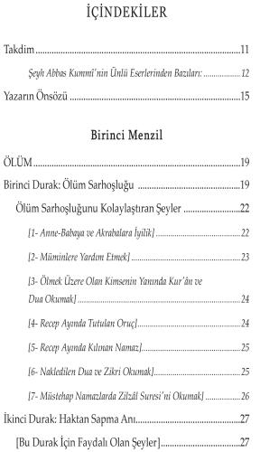 Ahiret Menzilleri Şeyh Abbas Kummi